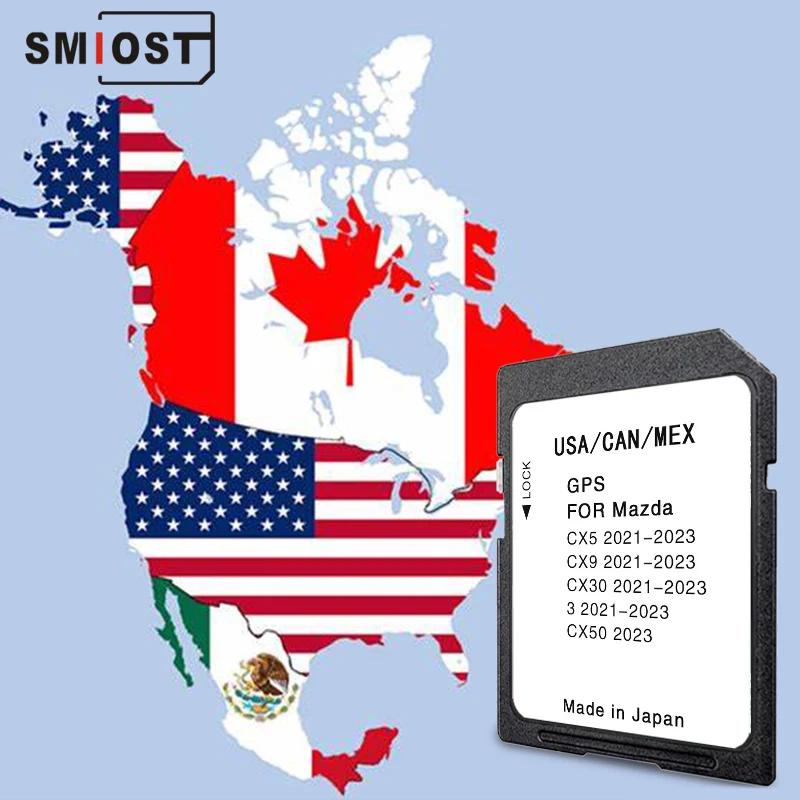 ֽ   ̼ SD GPS ī, USA CAN MEX,  3 CX-5 CX-9 CX-30 CX-50,  , 1  